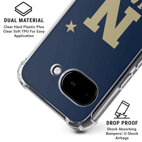 United States Naval Academy USA Google Pixel 9a Clear Case