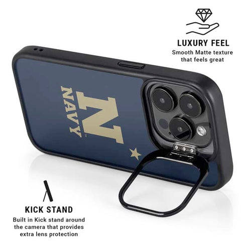 United States Naval Academy USA iPhone 14 Pro Kickstand Case