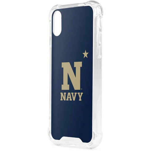 United States Naval Academy USNA iPhone XS Clear Case