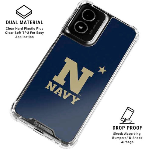 United States Naval Academy USA Moto G Power 5G (2024) Clear Case