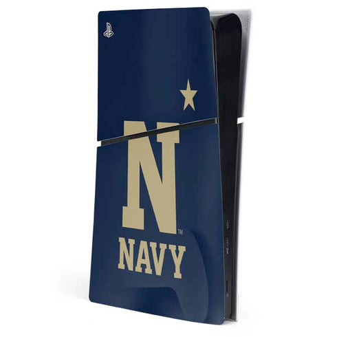 United States Naval Academy USNA PS5 Slim Digital Edition Console Skin