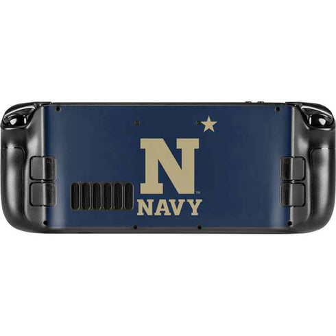 United States Naval Academy USNA Steam Deck Handheld Gaming Computer Skin