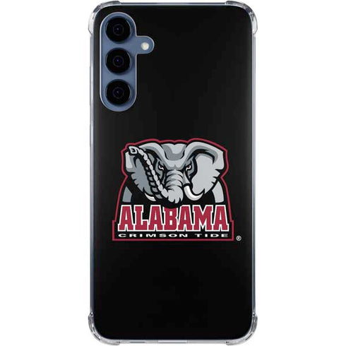 University of Alabama Primary Logo Galaxy A35 5G Clear Case