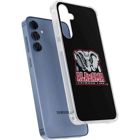 University of Alabama Primary Logo Galaxy A55 5G Clear Case