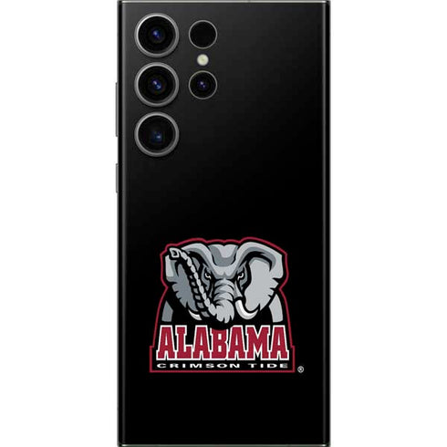 University of Alabama Primary Logo Galaxy Skins