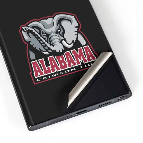 University of Alabama Primary Logo Galaxy Skins