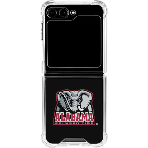 University of Alabama Primary Logo Galaxy Z Flip6 Clear Case