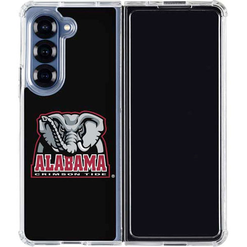 University of Alabama Primary Logo Galaxy Z Fold6 Clear Case