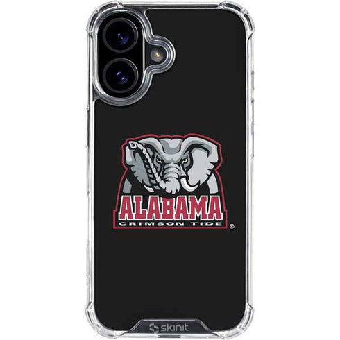 University of Alabama Primary Logo iPhone 16 Plus Clear Case