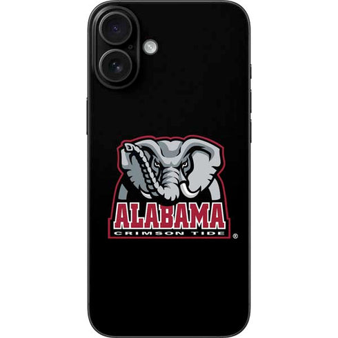University of Alabama Primary Logo iPhone 16 Plus Skin