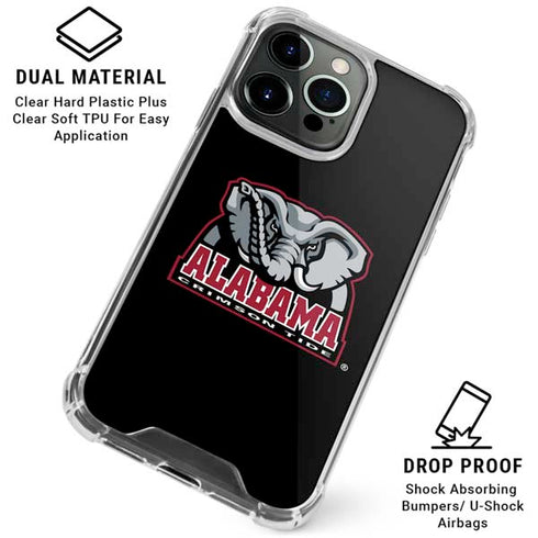 University of Alabama Primary Logo iPhone 16 Pro Max Clear Case