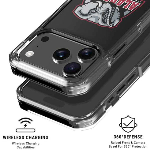 University of Alabama Primary Logo iPhone 18 Pro Clear Case