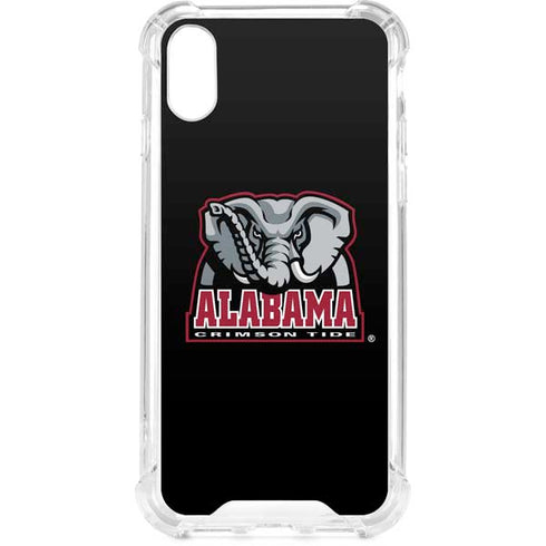 University of Alabama Primary Logo iPhone XS Clear Case