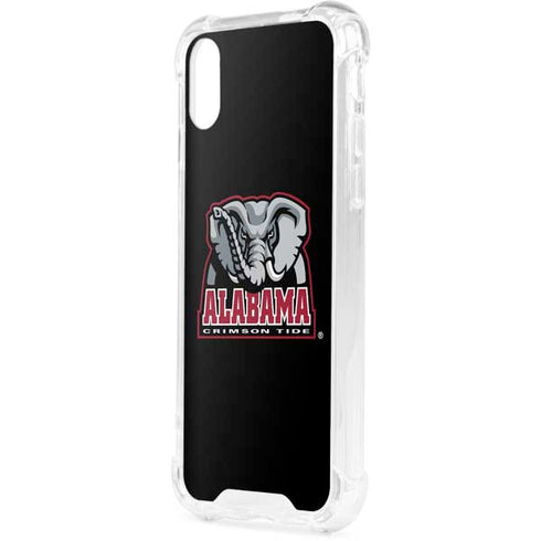 University of Alabama Primary Logo iPhone XS Clear Case