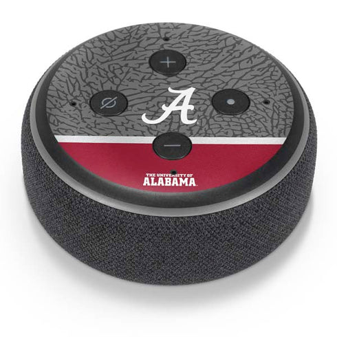University of Alabama Logo Amazon Echo Dot Skin