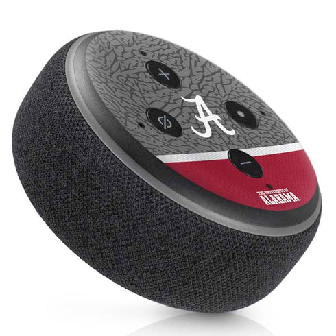 University of Alabama Logo Amazon Echo Dot Skin