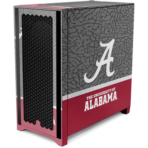 University of Alabama Logo Corsair 4000D Tempered Glass Mid-Tower ATX Case Skin