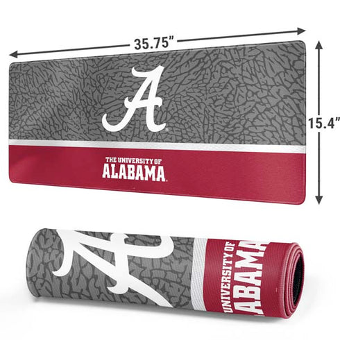 University of Alabama Logo Gaming Mouse Pad
