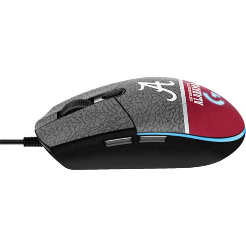 University of Alabama Logo G203 Prodigy RGB Wired Gaming Mouse Skin