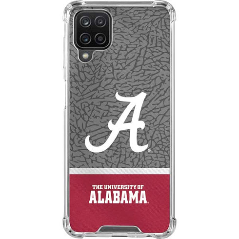 University of Alabama Logo Galaxy A12 Clear Case