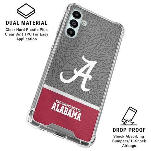 University of Alabama Logo Galaxy A13 5G Clear Case