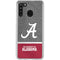 University of Alabama Logo Galaxy A21 Clear Case