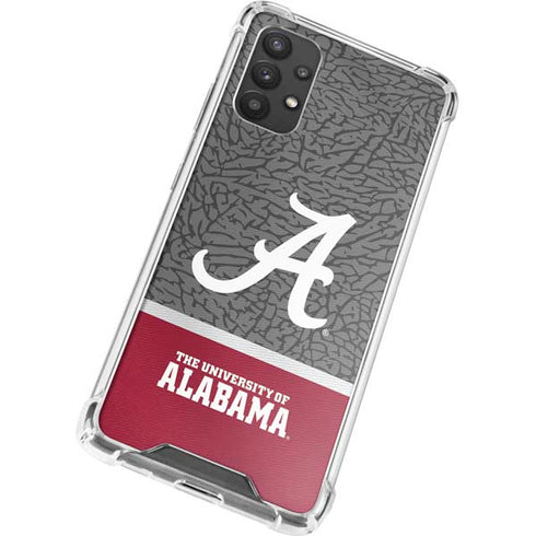 University of Alabama Logo Galaxy A32 5G Clear Case