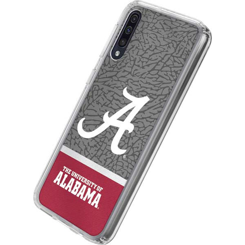 University of Alabama Logo Galaxy A50 Clear Case
