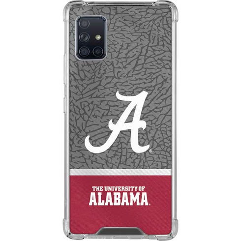 University of Alabama Logo Galaxy A51 5G Clear Case
