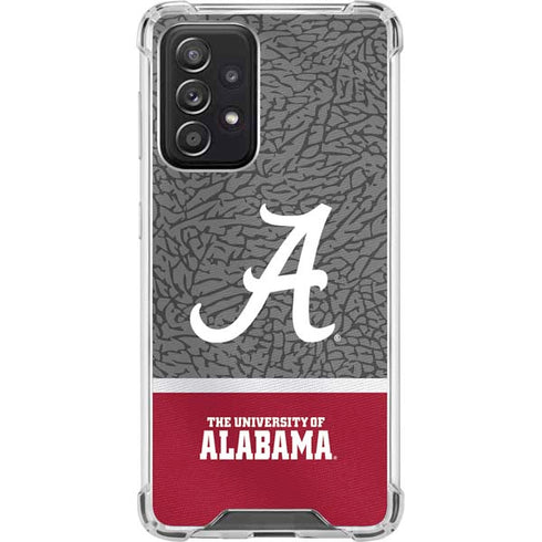 University of Alabama Logo Galaxy A52 5G Clear Case