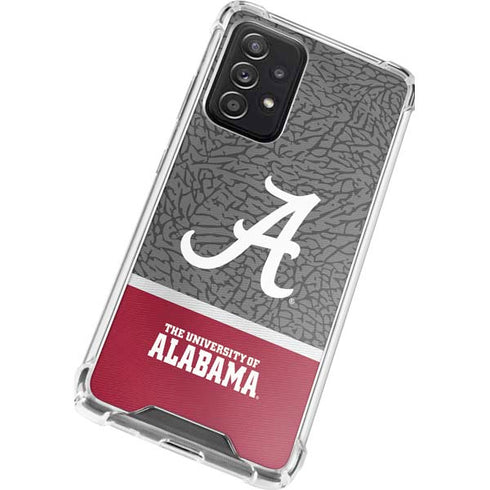 University of Alabama Logo Galaxy A52 5G Clear Case