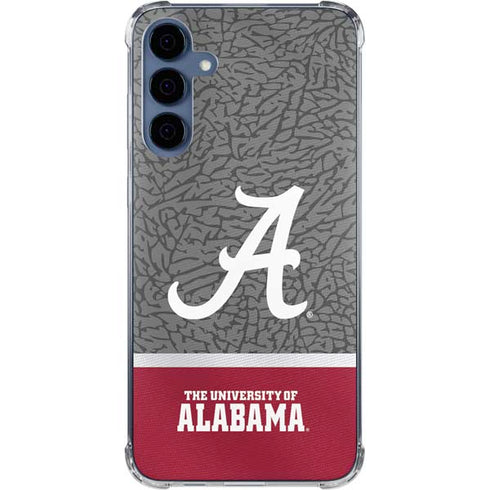 University of Alabama Logo Galaxy A55 5G Clear Case