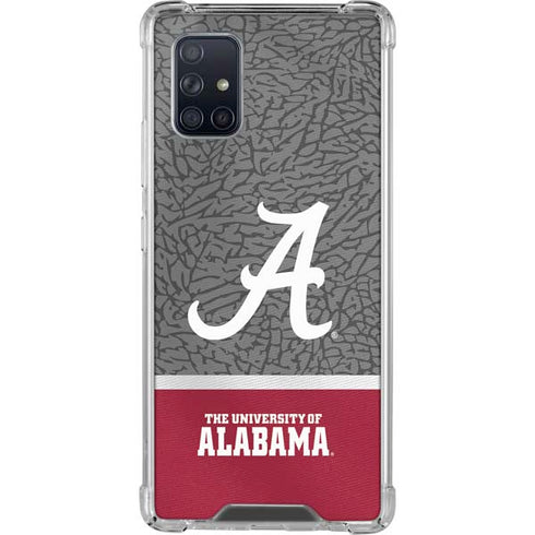 University of Alabama Logo Galaxy A71 5G Clear Case