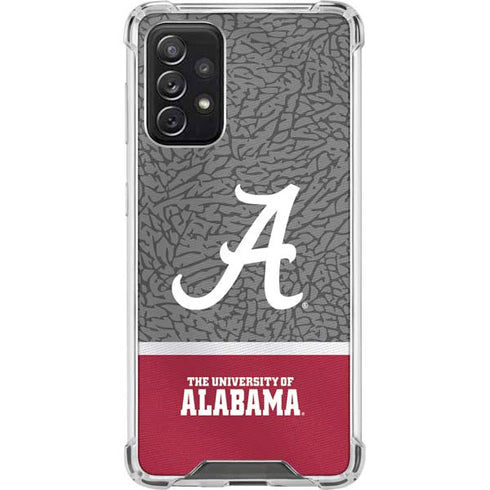 University of Alabama Logo Galaxy A72 5G Clear Case