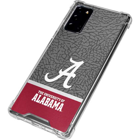 University of Alabama Logo Galaxy Note20 5G Clear Case