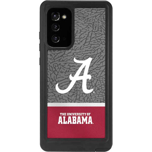 University of Alabama Logo Galaxy Note20 5G Waterproof Case