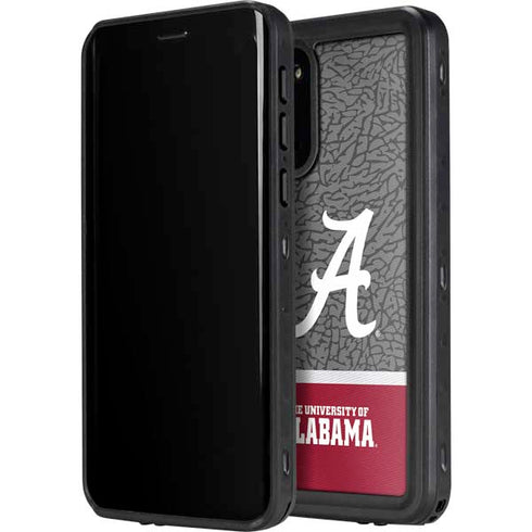 University of Alabama Logo Galaxy S20 Plus Waterproof Case