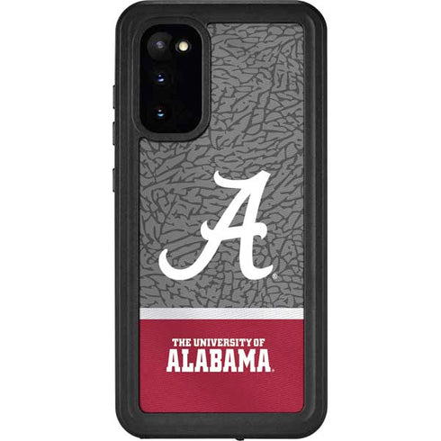 University of Alabama Logo Galaxy S20 Waterproof Case
