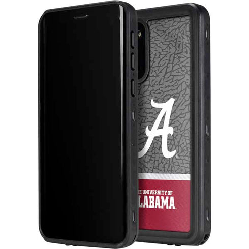 University of Alabama Logo Galaxy S20 Waterproof Case