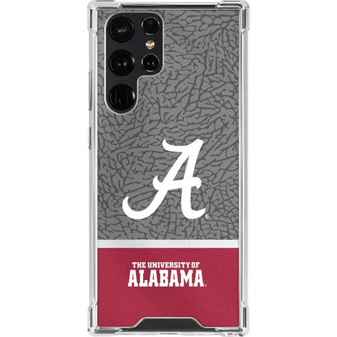 University of Alabama Logo Galaxy S22 Ultra Clear Case