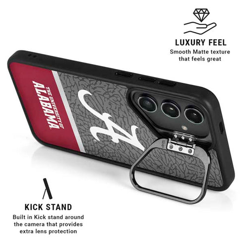 University of Alabama Logo Galaxy S24 FE Kickstand Case