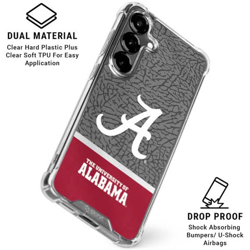University of Alabama Logo Galaxy S26 Plus Clear Case