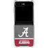 University of Alabama Logo Galaxy Z Flip5 5G Clear Case