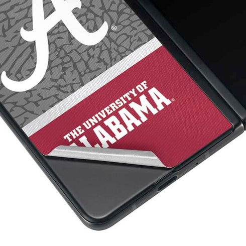 University of Alabama Logo Galaxy Z Fold3 5G Skin