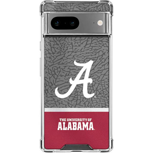 University of Alabama Logo Google Pixel 8 Clear Case