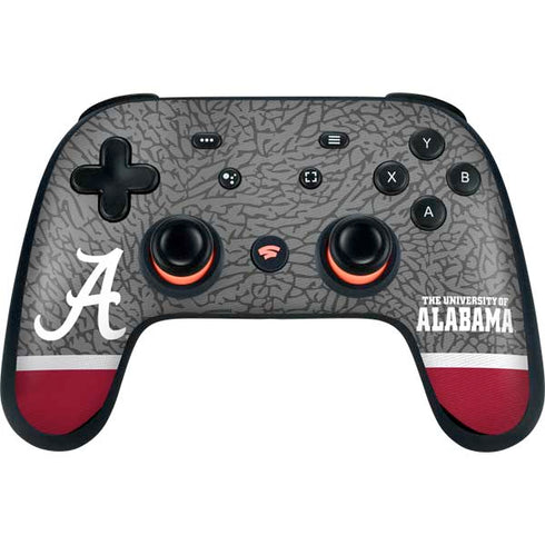 University of Alabama Logo Google Stadia Controller Skin