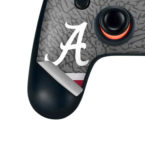 University of Alabama Logo Google Stadia Controller Skin