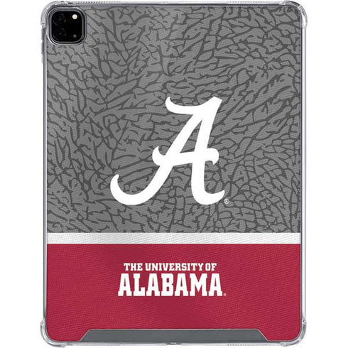 University of Alabama Logo iPad Pro 12.9in (2020) Clear Case