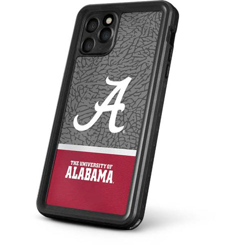 University of Alabama Logo iPhone 11 Pro Max Waterproof Case