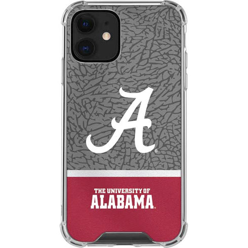 University of Alabama Logo iPhone 12 Clear Case